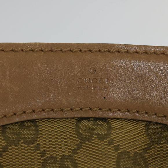 GUCCI GG Canvas Hand Bag Brown 109143 Auth 57772 - Picture 10 of 16
